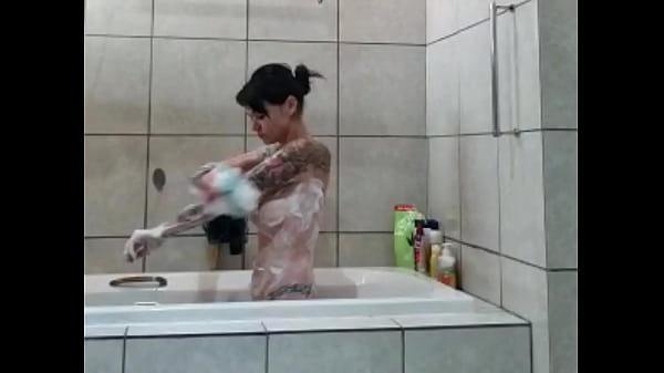 spycam caught bathing porn